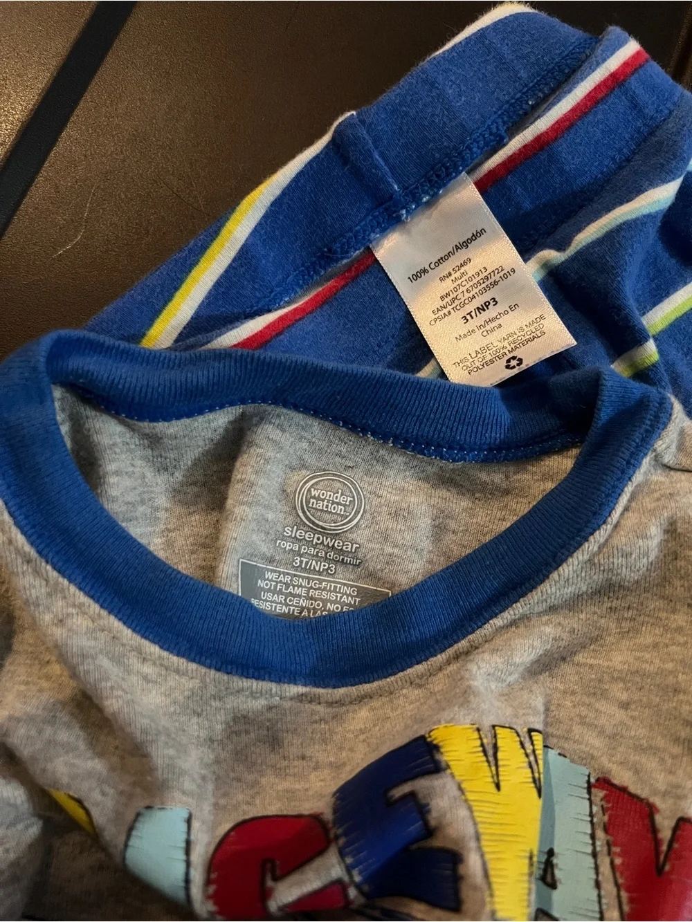 Bundle deal: boys wonder nation pajamas